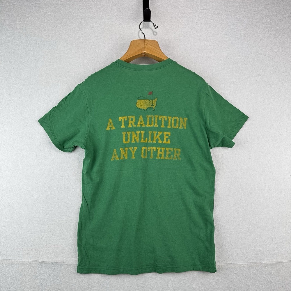 Augusta National Masters Tournament T Shirt Green Size Small